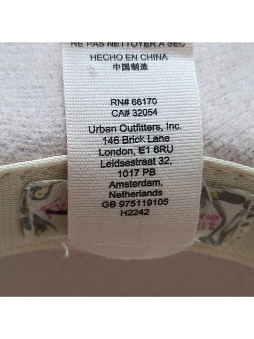 Free People Clean Slate Hat Cream One Size Western Wide Brim Wool Blend NWOT - Picture 8 of 8